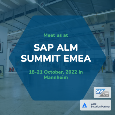 Cross ALM - SAP ALM Summit